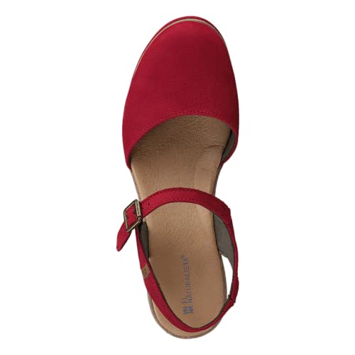 El Naturalista N5001 Leaves, Sandali Donna, Rosso