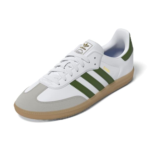adidas FTWWHT/CREGRN/GUM3 Men's Samba ADV FTWR whiteCrew Green/Gum 3 12 US, Wide