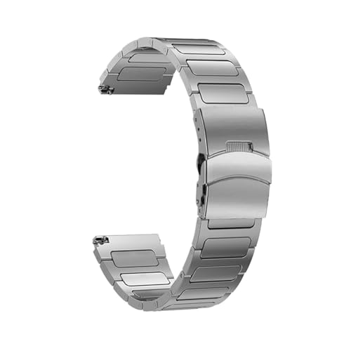 [PLYYQZM] 22 �~�����[�g���`�^���o���h,�ɍ��� Hua wei Watch GT6 GT5 Pro GT4 46mm 4Pro Ultimate 2 �����r�W�l�X�u���X���b�g�ɓK��(Silver,For GT 5 46mm)