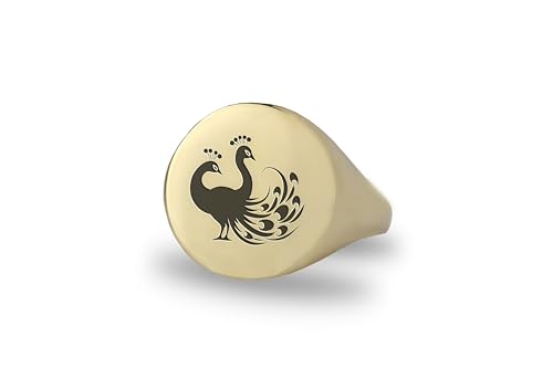 Bague de déclaration audacieuse paon pour sublimer vos tenues