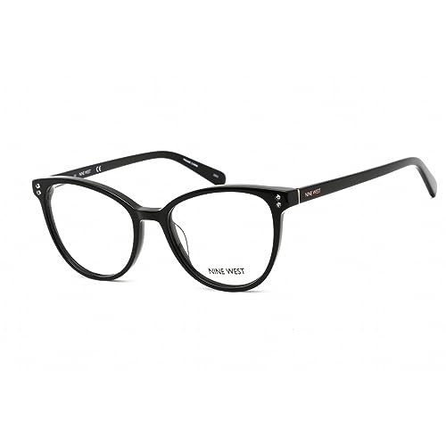 Monture Nine West NW 5196 001 noire en acétate haut de gamme et finitions chic