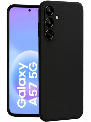Capa para Samsung [Galaxy A57] Capinha Premium Ultra Slim Case com Proteção de Camera, Anti Impacto e Resistente, Anti Riscos, Leve, Aveludada e Design Elegante (Preto)