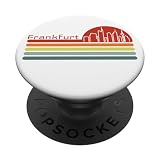 Motivo dell'annata dell'orizzonte di stile retrò di PopSockets PopGrip Intercambiabile