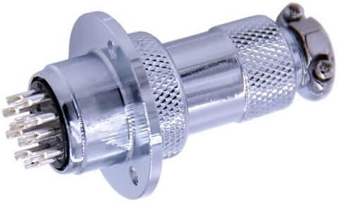 5ピンTポートオスソケットコネクター10個。 GX20 5ピン オス-メス 円形フランジマウントコネクタ ストレートプラグ＆ソケット 10個 GX20  5ピン オス-メス 円形フランジマウント コネクタ ストレートプラグ＆ソケット 10個 110V-130V防水工業用プラグとソケットコネクタ4h ... 10個 GX20 12ピン オス-メス フランジマウントコネクタ プラグ＆ソケット 円形フランジマウントコネクタ