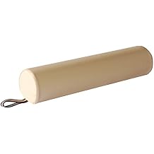 Master Massage 6"x26" 3/4 Round Massage Bolster in Cream