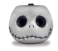 This 3D Shaped mug is moulded to perfectly resemble Jack from The Nightmare Before Christmas. 9 (h) x 11 (w) x 13 (d) cm Not dishwasher or microwave safe Packaging: Gift Box Officially Licensed Merchandise from Half Moon Bay