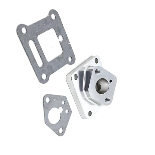 Collecteur alu CNC 15mm 47cc 49cc moteur 2T mini moto pocket bike quad dirt pit bike