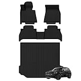 Naibeve Alfombrillas para BMW X5 2019, 2020, 2021, 2022, 2023, 2024, ajuste personalizado para BMW X5, para todo tipo de clima, forro de carga, bandeja de carga trasera, accesorios interiores