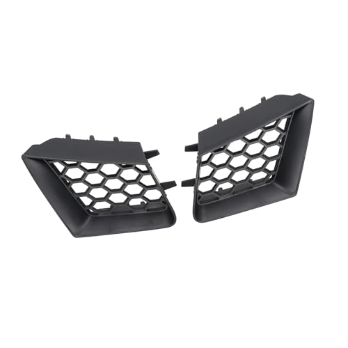 Grille supérieure pare-chocs en ABS robuste pour calandre avant Seat Ibiza 2002-2009