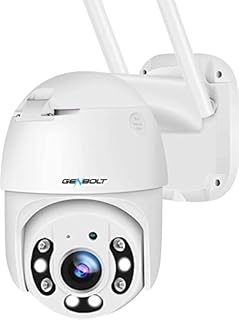GENBOLT [DC&POE] 2.5K Home Security Camera Outdoor, 5MP Floodlight WiFi CCTV IP Camera with Color Night Surveillance, Auto Cruise Tracking Human Detection Pan Tilt 4X Digital Zoom - POE Enhanced