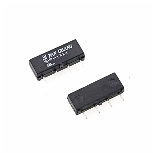 Relais Reed SIP-1A05 commutation rapide et isolation stable 4 broches PAN Chang 5V - 4