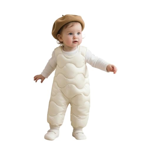 Combinaison de neige imperméable bébé avec gants et doublure chaude fleece