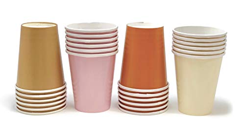 Stesha Party Pink Woodland Baby Shower Or Birthday Party Paper Cups 9 Ounce thumb #3