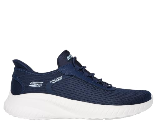 Image of Skechers Women's Hands Free Slip-ins Bobs Squad Chaos - in Color | Casual sneaker, Slip-ins, Memory Foam footbed, Heel Pillow, Flexible outsole, stretch laces - no tie fit, Machine Washable