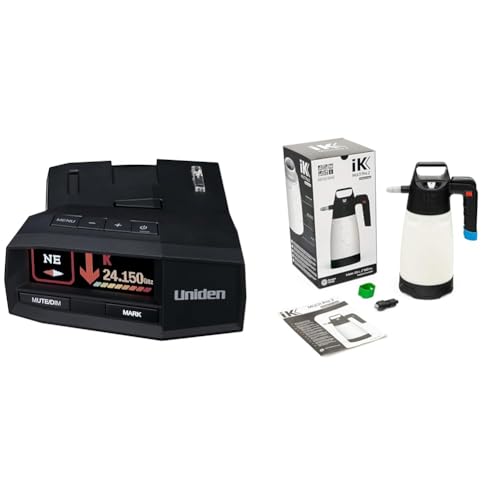 UNIDEN R8 Extreme Long-Range Radar/Laser Detector, Dual-Antennas Front ...