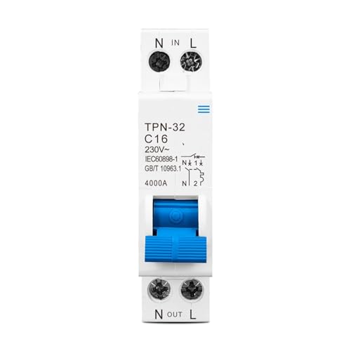 Disjoncteur DPN 1P+N 25A 20A tableau modulaire phase neutre