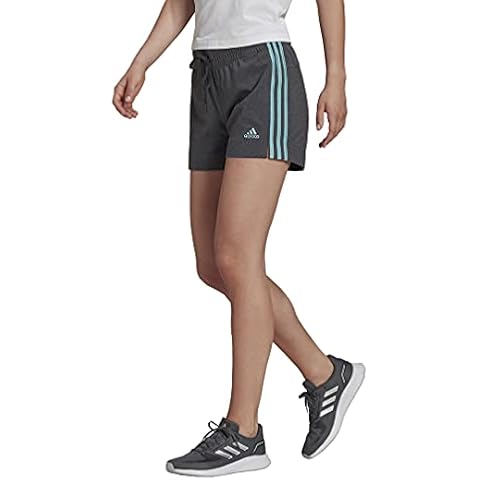 adidas Damen Essentials Slim 3-Stripes Shorts Cover