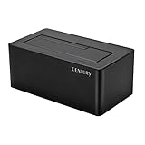 センチュリー 「裸族のお立ち台 スマート USB3.2 Gen2 V2」eSATA & USB3.2 Gen2接続SATA HDD/SSDクレードル CROSEU32S-V2_FP