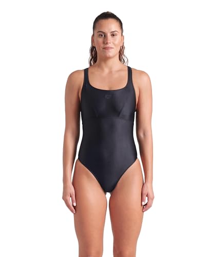 Maillot de bain une pièce femme Arena Solid Control Pro Back noir