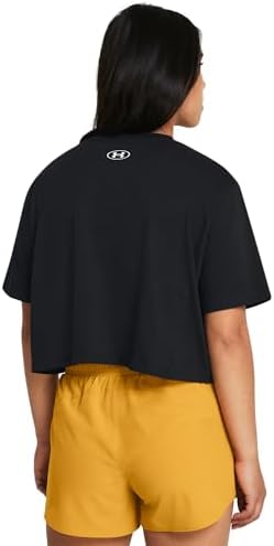 Under Armour Kadın Boxy Crop Logolu Kısa Kollu Tişört - Görsel 2