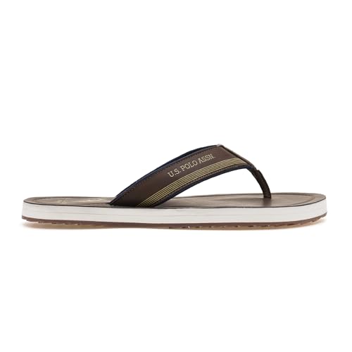 Image of U.S. POLO ASSN. USPA| OVI BLACK| Stylish slider Slippers for Man