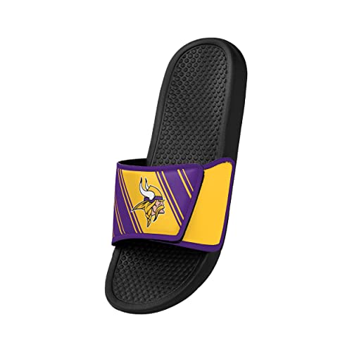 Image of FOCO mens NFL Team Logo Legacy Sport Slide Sandals