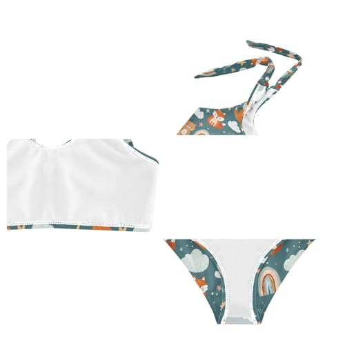 Image of Boccsty Summer Girls Swimsuits Kids Bikini Sets 2 Pcs Bathing Suit for 3T-12T