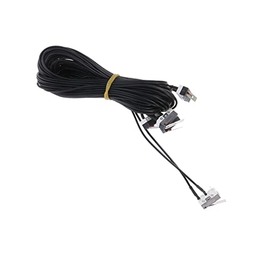 5 Pcs Black Plastic Micro Limit Switch 3 Terminals