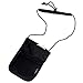 Produktbild Mode Tragbare und kompakte Travel Secure Neck Pouch Passkarte Ticket Money Secret Wallet Holster Bag