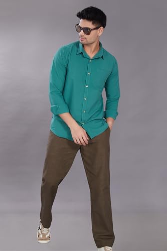 Image of DIVISIVE Men's Solid Slim Fit Shirt