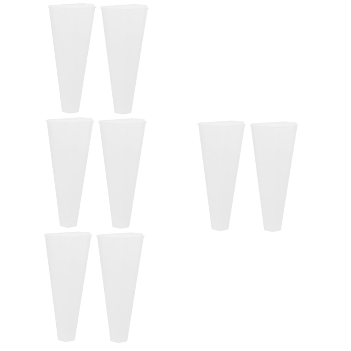 Yardwe 8 Pcs Hydroponic Wall-mounted Pot Planter Pots Indoor Hanging Planters Indoor Pots for Plants Pots for Indoor Plants Pots Plants Pots Indoor Flowerpot Holder