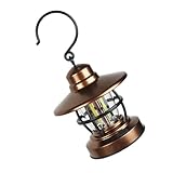 TOYANDONA Hängende Campinglaterne LED Batteriebetrieben Wetterfest für Zelt Garten Terrasse...