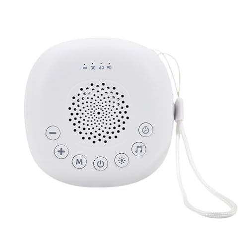 Máquina de ruido para dormir, máquinas de ruido para dormir - Portátil solo para los niños relajados,USB cobrar ayudas para el sueño con sonidos naturales para la meditación de los viajes