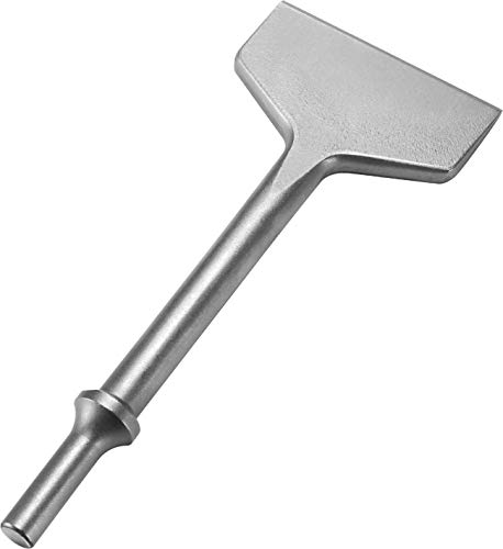 Image of Air Hammer Chisel Bits, Firecore 3 Inch Wide Air Floor Scraper 0.401 in Shank Tile Thinset Scaling Adhesive Removal, Impact Pneumatic Air Hammer Chisel Spring Attachments - FS18375 (Pack of 2)
