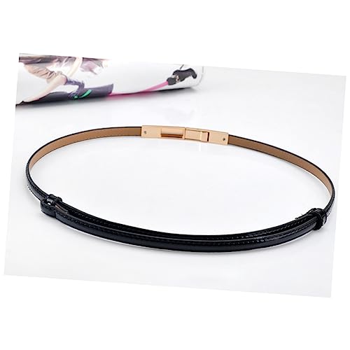 FRCOLOR Leather Dress Waistband for Women Chic Fashion Accessory for Parties Elegant Belt for Dresses for Ladies Durable Unique Design3