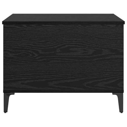 Table Basse chêne Noir Meuble Salon Moderne Console Rangement 60 cm - 7