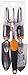 Fiskars 384490-1001 Ergo Garden Tool Set, Regular Package, Black/Orange