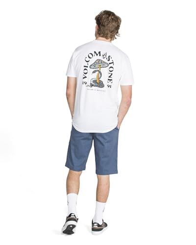 Image of Volcom Men's Vmonty Chino Shorts - 22 inch Outseam, Relaxed Fit, Durable Cotton Fabric