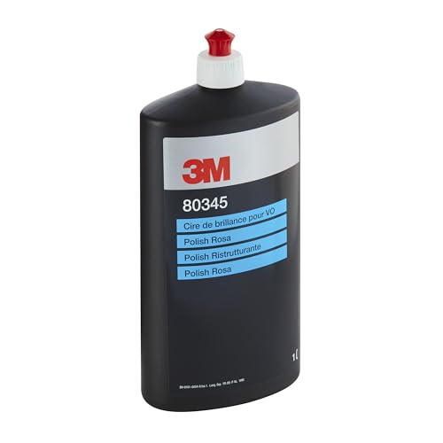 3M Polierpaste Polish Rosa Hochleistungswachs 80345N, Autopolitur für perfektes Finish und...
