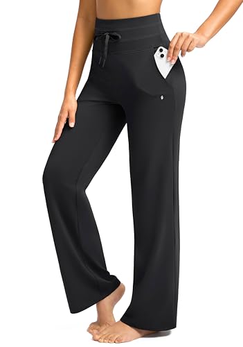 Soothfeel Womens Yoga Sweatpants Wide Leg High Waisted Lounge