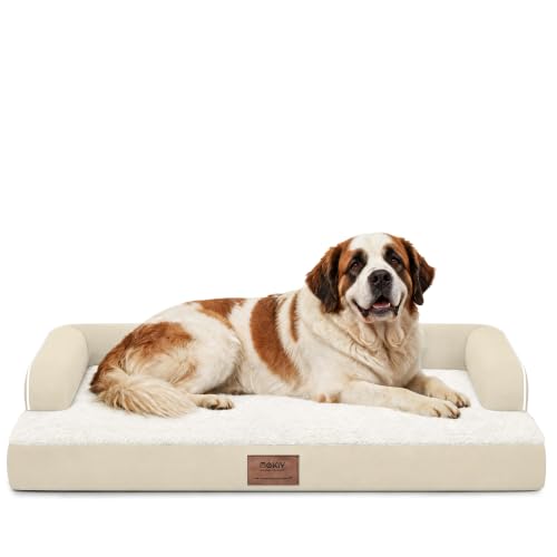 Orthopädisches waschbares Hundebett für große Hunde