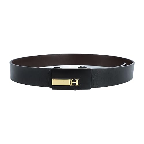 ZJchao Men Cowhide Belt, Fashionable Casual Business Belt 41.3 Inch, Micro Arc Soft Cowhide Multiple Applicable Scenarios4