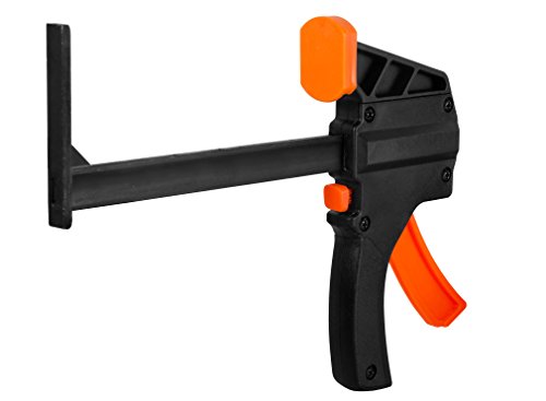 WEN 36053C 6" Quick Release Track Saw Clamps (2 Pack), Black