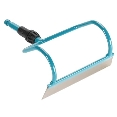 Gardena combisystem-Bügelzughacke: Gartenhacke zum ziehenden Jäten und Lockern unter großer Belastung, 16 cm Arbeitsbreite, rostfreies Edelstahlblatt, passend zu Combisystem-Stielen (3193-20)