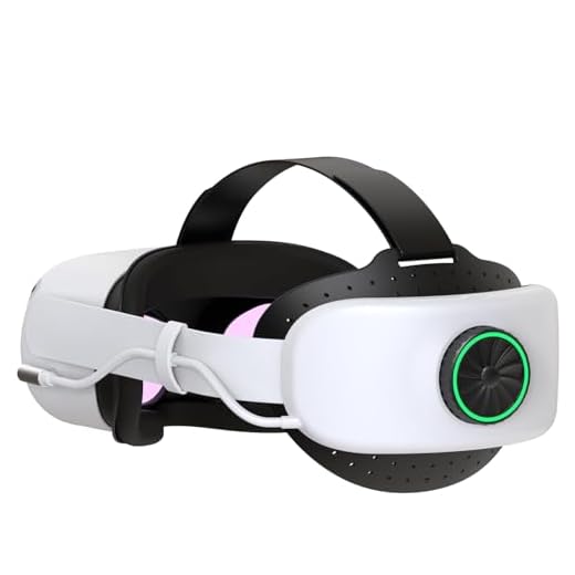 BUSQUEDA Elite Strap with Battery for Oculus Quest 2, 8000mAh Extend 7hrs Playtime,Fast Charging VR Power,Counter Balance&Adjustable Head Strap for Enhanced Support and Comfort in VR