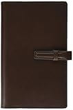 Raymay Fujii Da Vinci Grande All Earth Personal Notebook Bible Size Dark Brown DB4054E