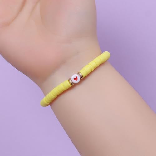 Image of First Day of Preschool Bracelet Back to School Gifts for Kindergarten / Preschool / School Gift Mama and Mini Adjustable Mother Daughter Bracelets as Supplies for Girls to Relieve Study Anxiety