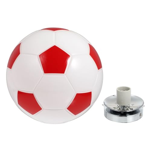 Suspension forme de ballon de football pour éclairer une chambre d'enfant passionné