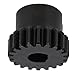 Durable Cast Steel 20 Teeth Gear for Industrial Robot Parts, 6mm D Hole, 0.8 Modulus
