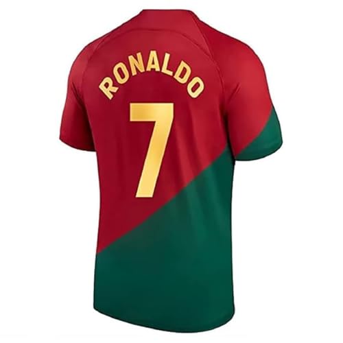 Image of Ronaldo 7 Portug Football Jersey for Boys (Men,Kids,Boys)